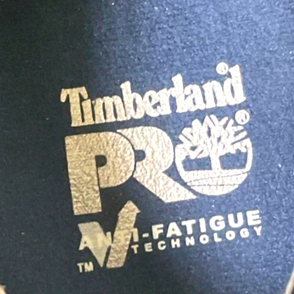 Like New Pre Loved ,Timberland Pro Navy and White Athletic Hard Toe Work Shoes 8 - Picture 9 of 12